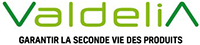 Logo Valdelia, garantir la seconde vie des produits